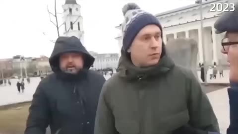 In Lithuania a Russian speaking blogger was assaulted in the street by two ultranationalists