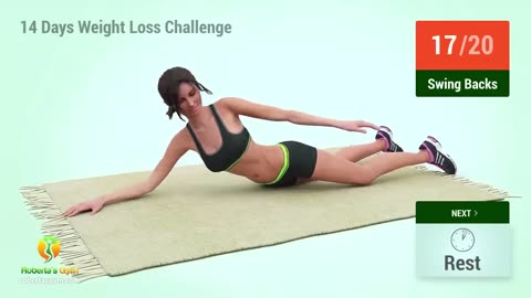 14 Days Weight Loss Challenge - Home Workout Routine