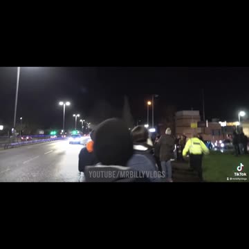 Police Chase At Car Meet 😳