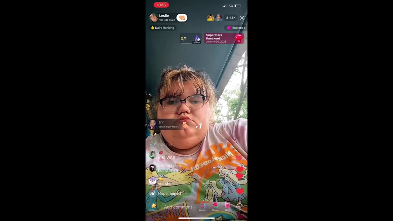 leslie clark vs tophiachu