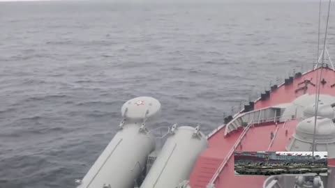 Navy in massive missile fire