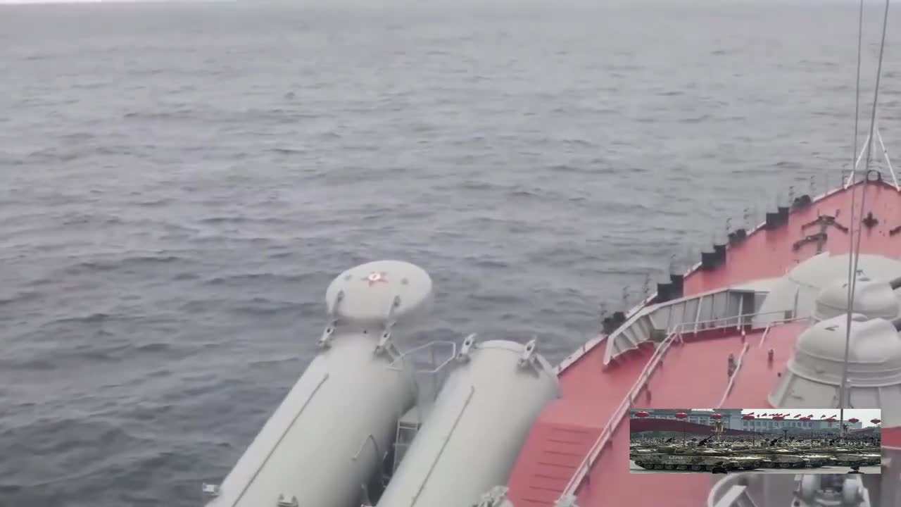 Navy in massive missile fire