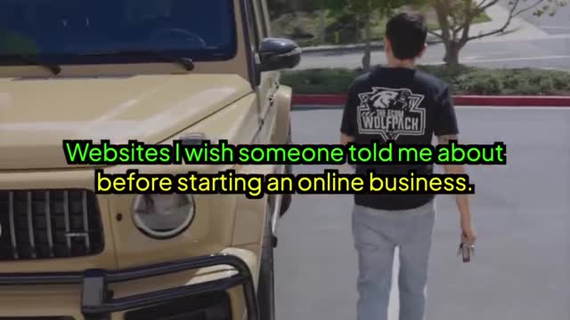 Websites start online business