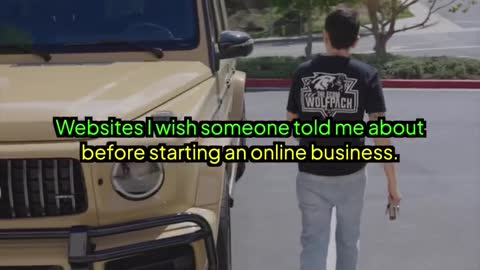 Websites start online business