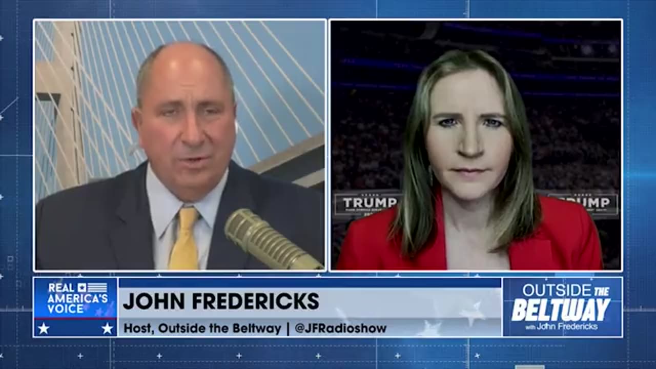 “Nobody ever has our back except for Donald J. Trump.”