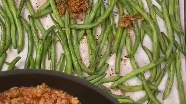 Keto Recipes Easy Green Bean Sheet Pan Meal