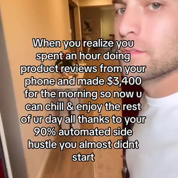 The Side Hustle Surprise: $3,400 in One Hour of Product Reviews - Unconventional Earned Freedom