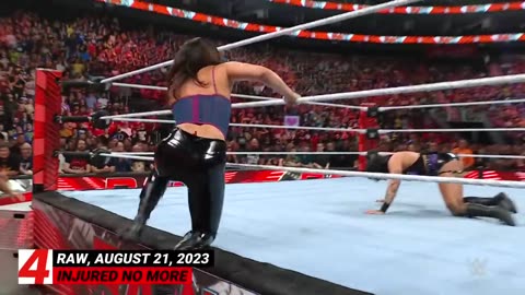 WWE Top 10 Best Raw moment-Aug 2023