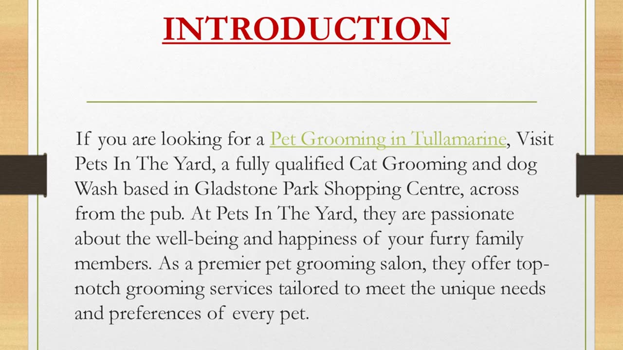 Best Pet Grooming in Tullamarine