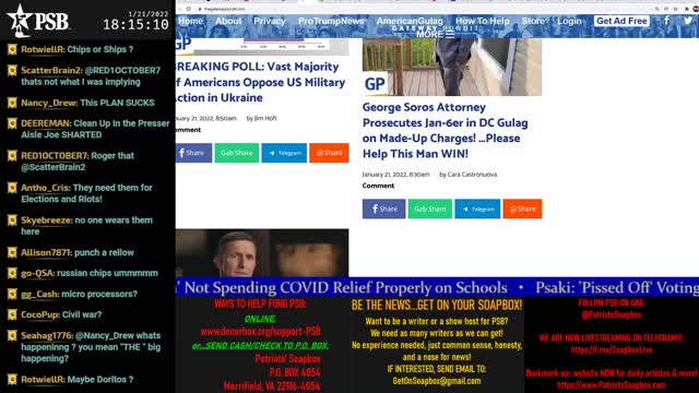 2022-01-21 17:00 EST - Freedom Rings: with Pamphlet Anon