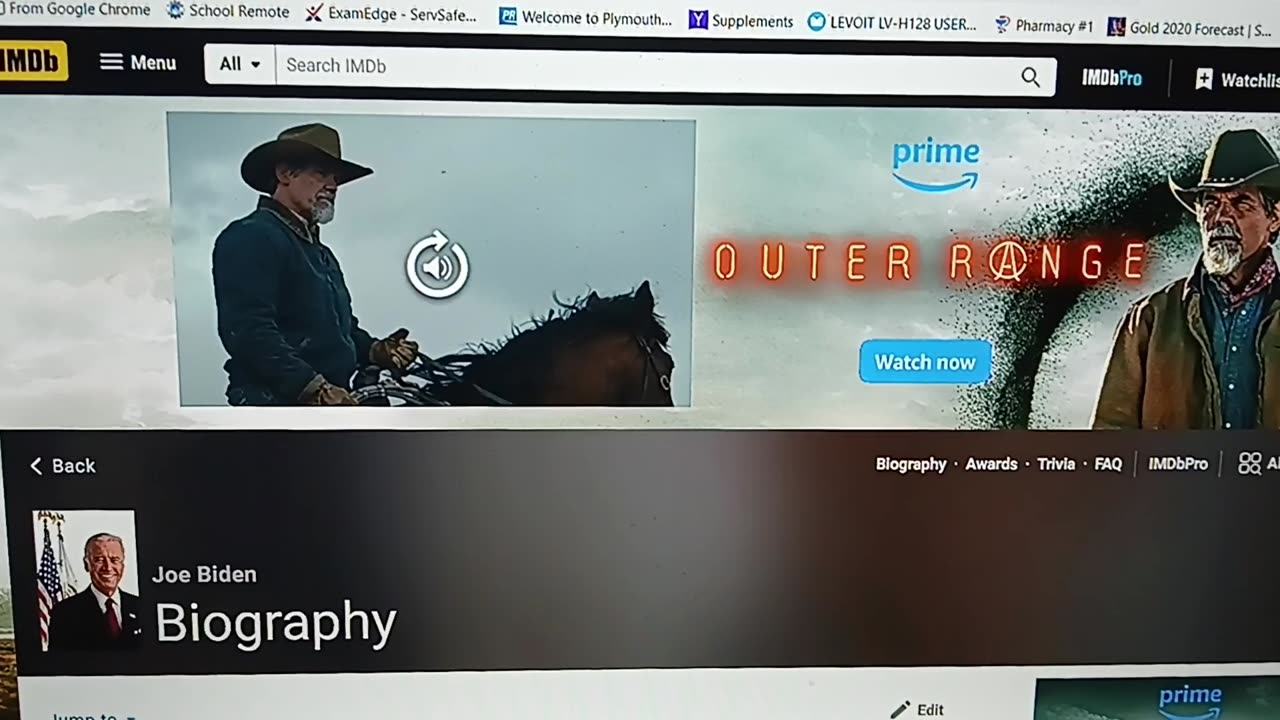 BIDEN THE ACTOR