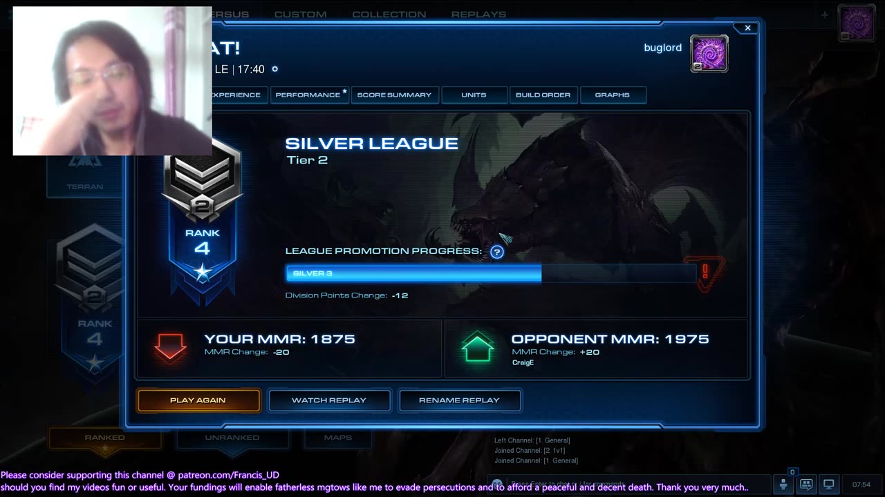 starcraft2 zerg v zerg on dragon scale pitiful defeat due to poor defence..