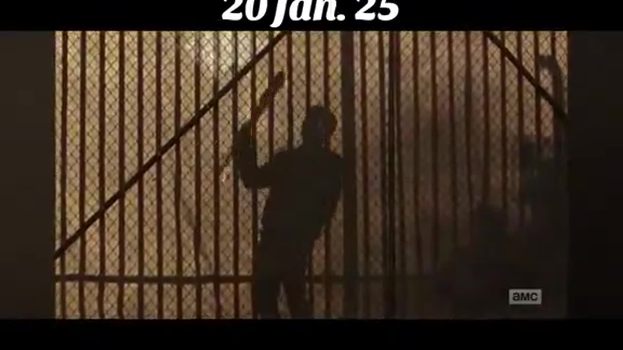 Trump at White House gates. Trump January 20, 2025.