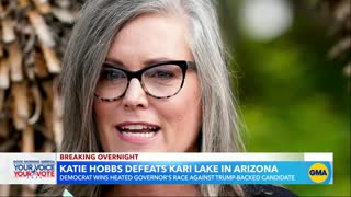 Democrat Katie Hobbs projected to win Arizona governor’s race