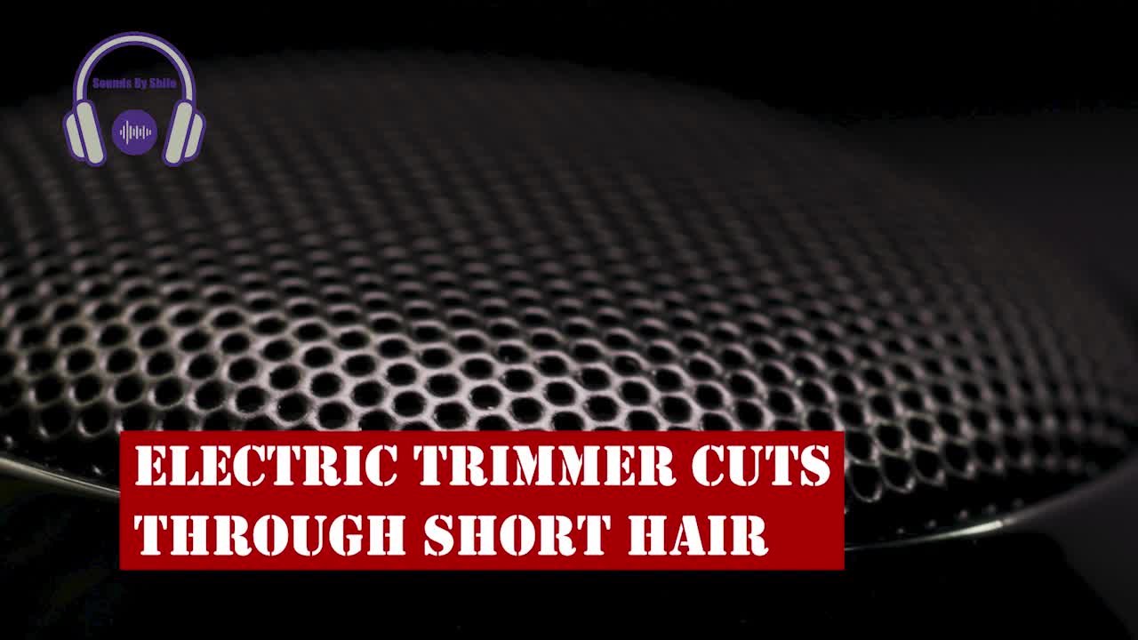 SFX - Electric Trimmer Cuts Through Short Hair