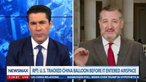 Ted Cruz GRILLS the Biden administration's handling of China balloons