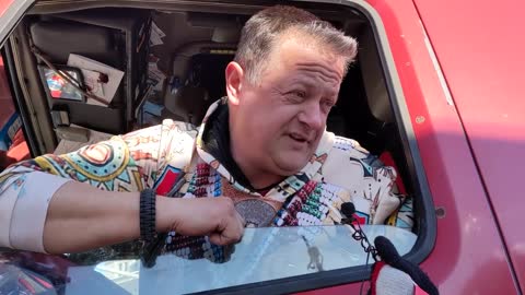 Trucker from Romania speaks out! "I Will be the LAST to Leave Ottawa!"