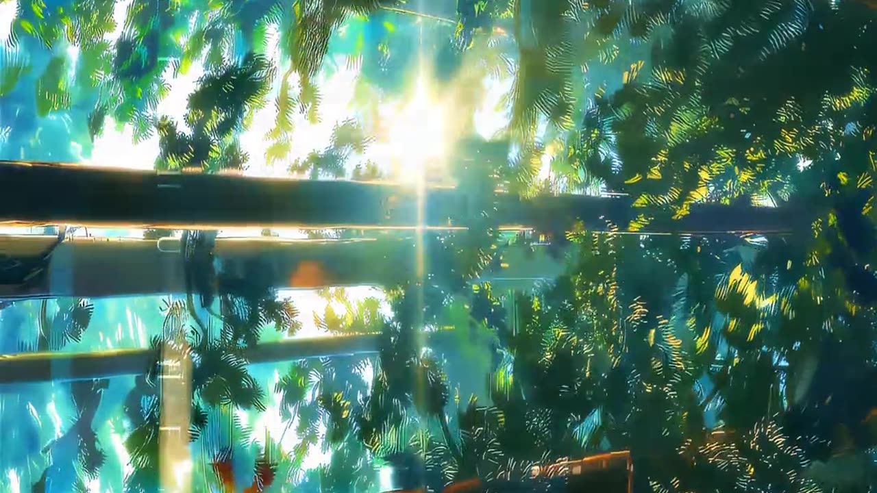 Stunning scenery from anime