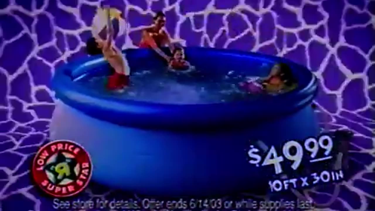 June 8, 2003 - Buy a Pool at Toys R Us