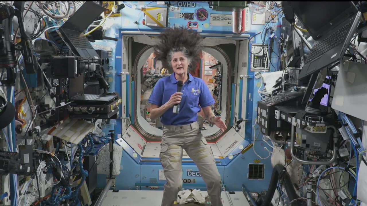 NASA Astronaut Suni Williams Talks with New England Sports Network