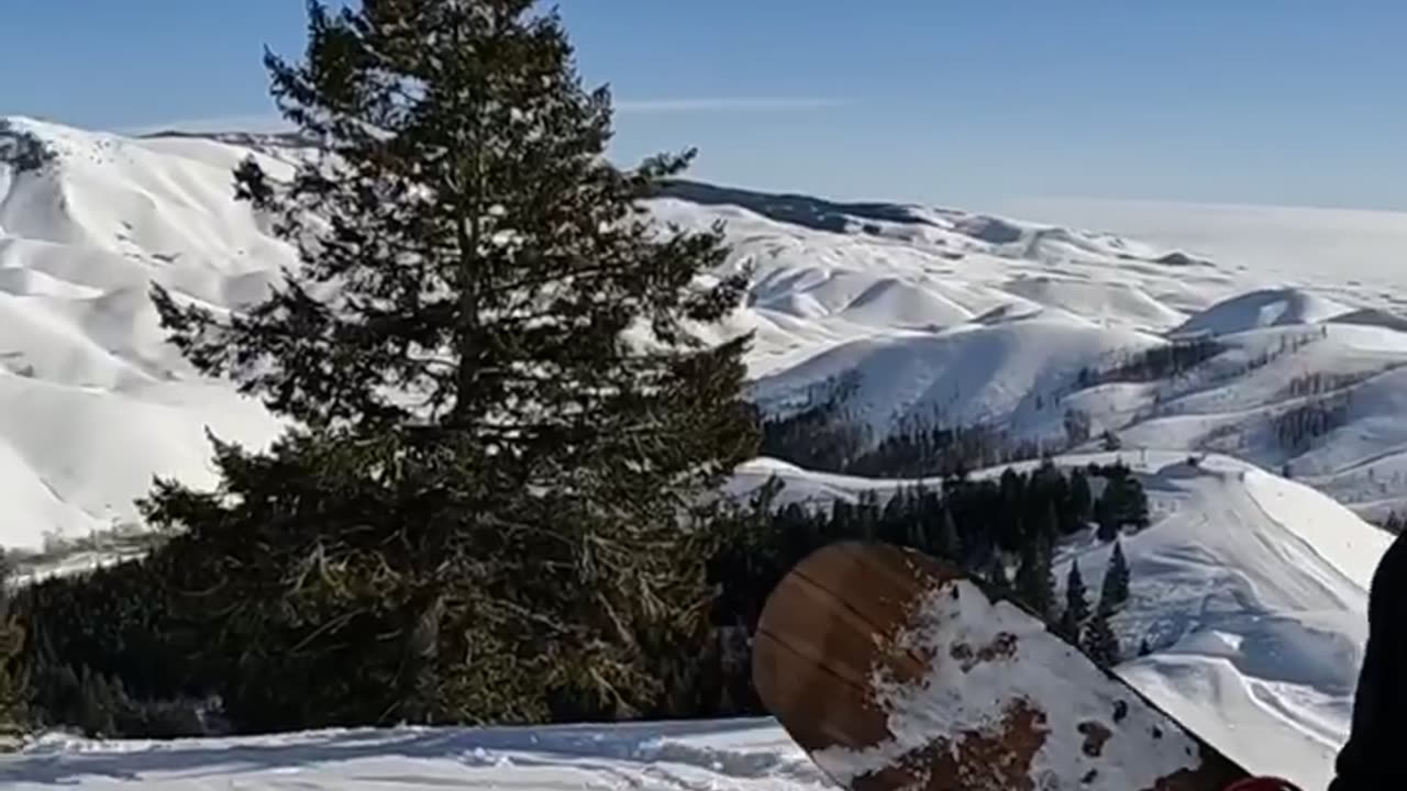 Soldier Mountain Snowboarding-5 Days After a Storm