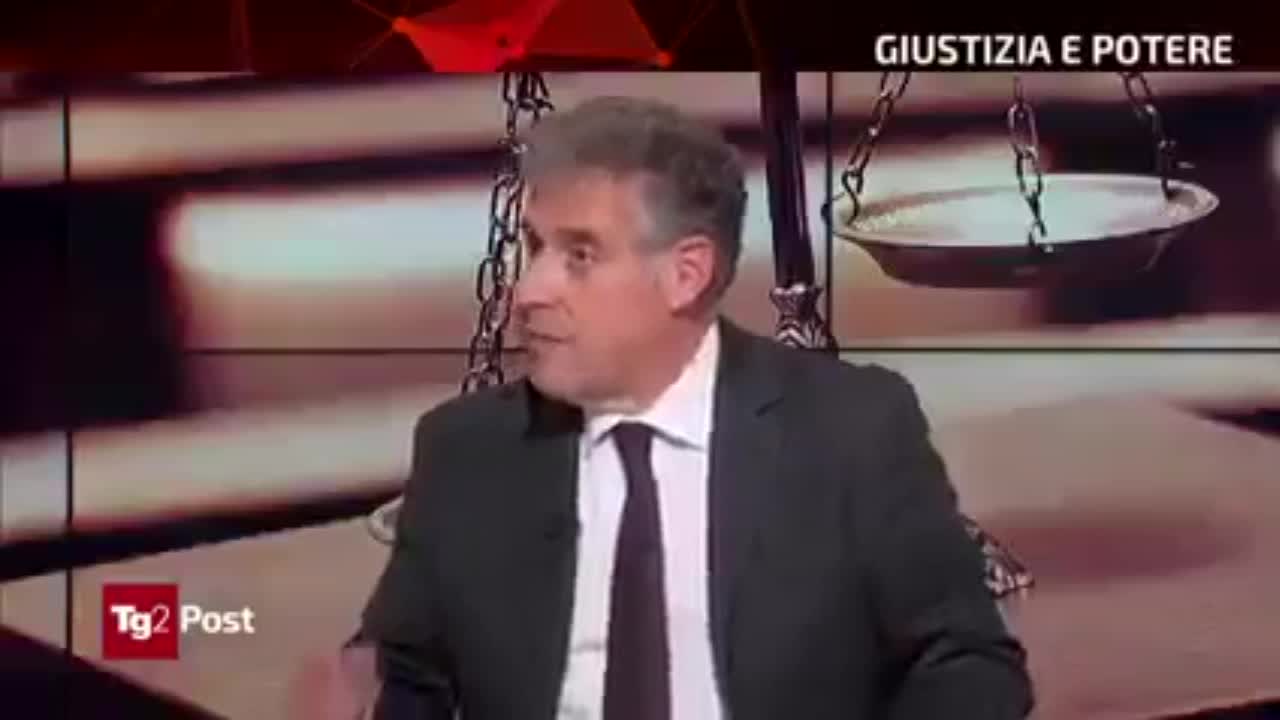 Nino Di Matteo approfondimento Giustizia e Potere, rai 2