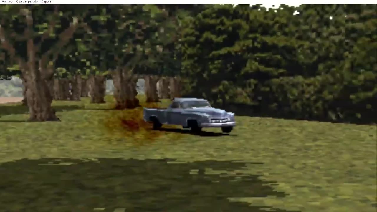 High speed chase of a 1954 Chevrolet 3100 pickup truck in Havana Cuba in the game Driver 2 - Part 4