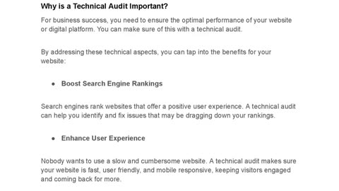 Technical Website Audit Services - Optimize Your Site | Lyxel & Flamingo