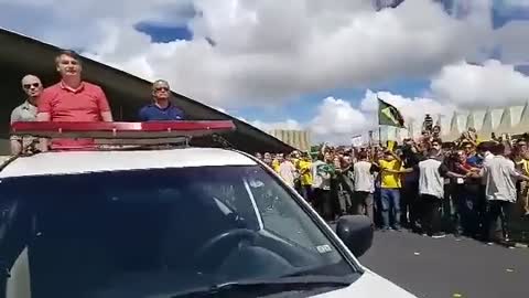 Bolsonaro discursa aos Manifestantes 13/11/2022