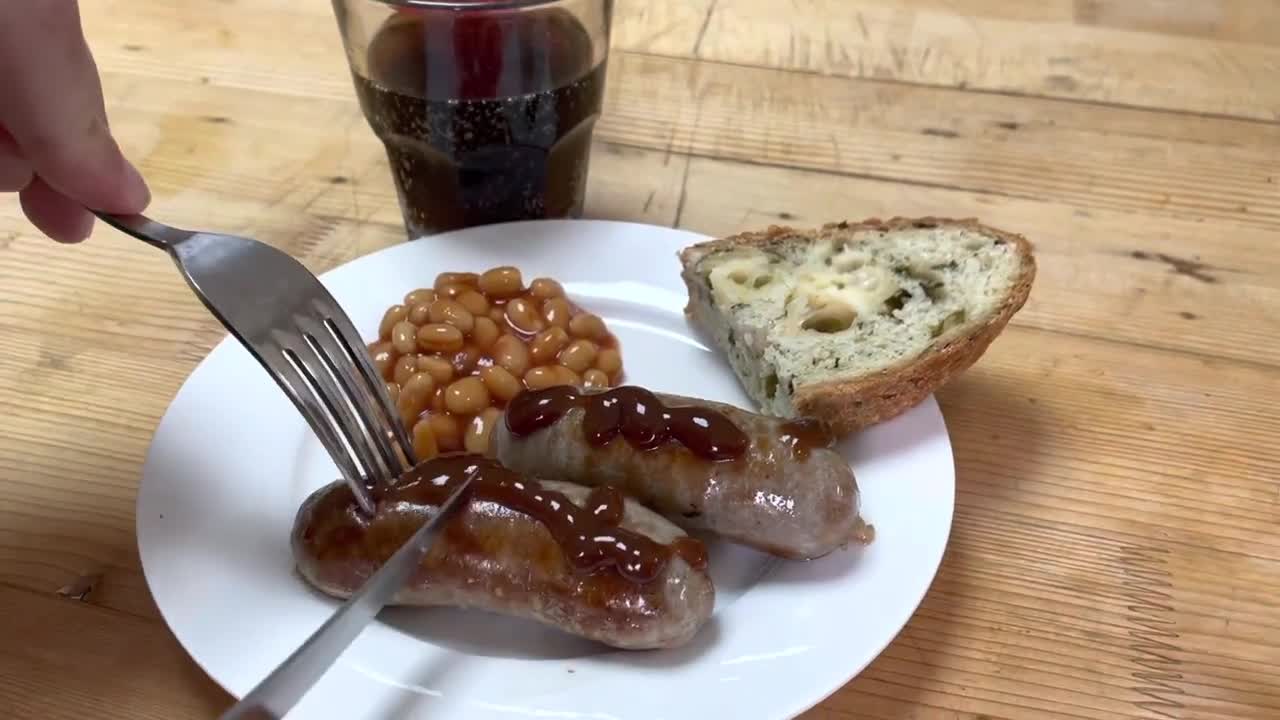 Beef Bangers ( British breakfast sausage )