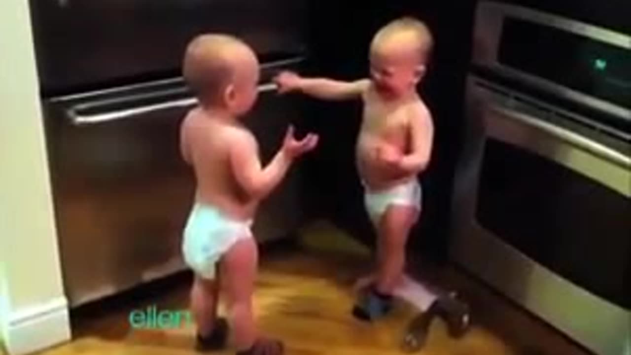 Funny babies 😂😂 dubbed video