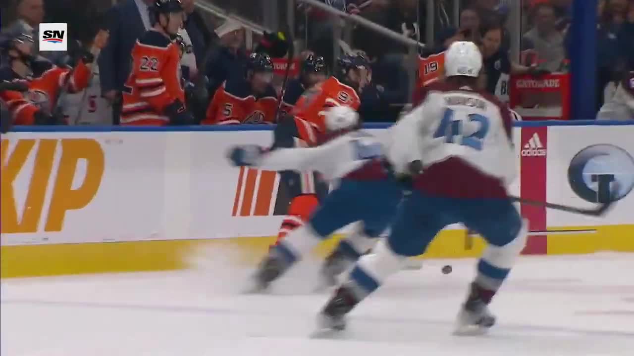 Avalanche vs Oilers game recap