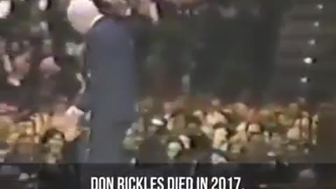 Legendary comedian Don Rickle at President Reagan and First Lady Nancy Reagan at their Inauguration