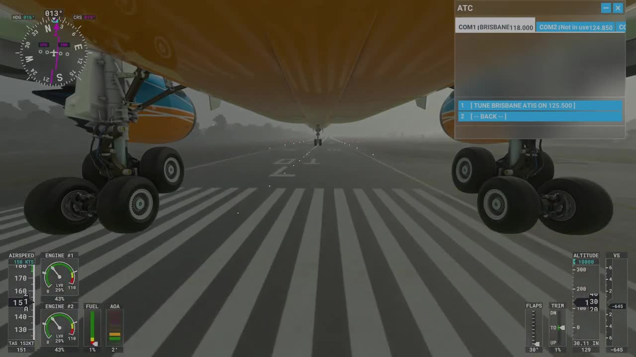 Rainy smooth landing attempt, Pass or Fail? (Sorry for not uploading)