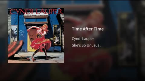 Time after time song