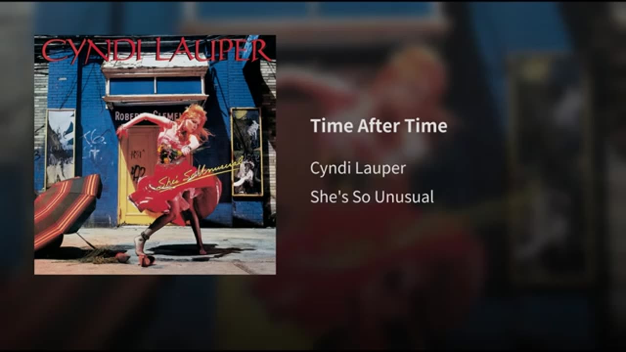 Time after time song
