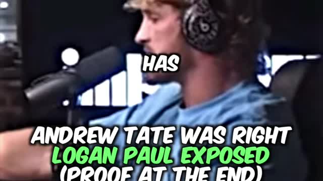 Andrew Tate was Right: Proof Logan Paul is being Controlled
