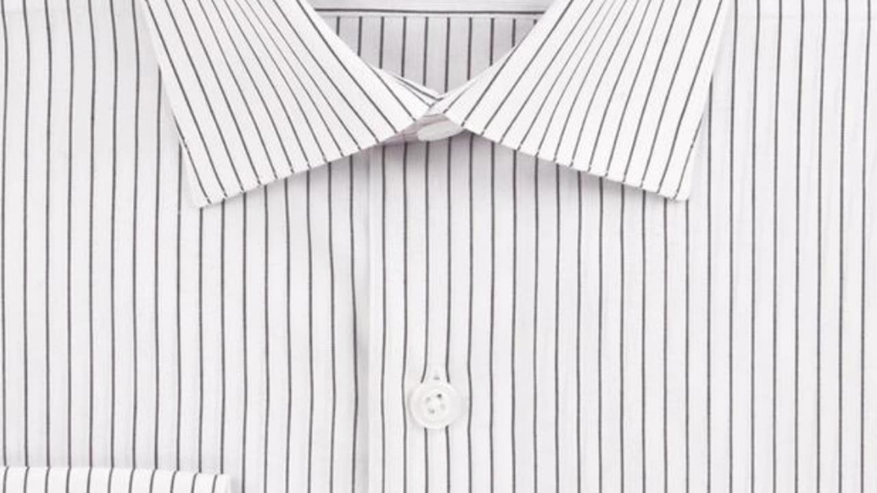 Sleek Stripes, Timeless Style: Pin Stripe Shirt from La Mode Men's