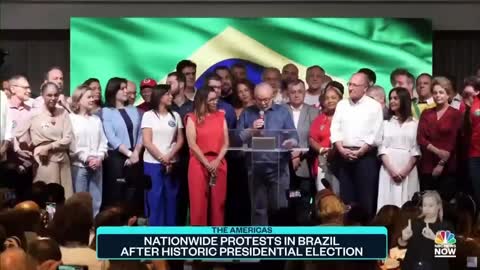 Nationwide Protests Spark In Brazil After Historic Presidential Election