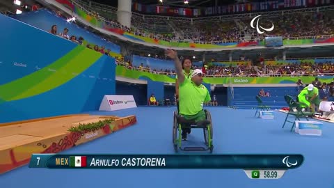 Swimming | Men's 50m Breaststroke SB2 final | Rio 2016 Paralympic Games