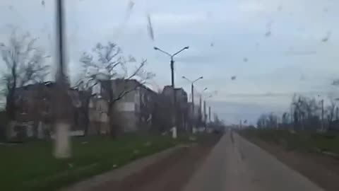 Driving Through Bakhmut