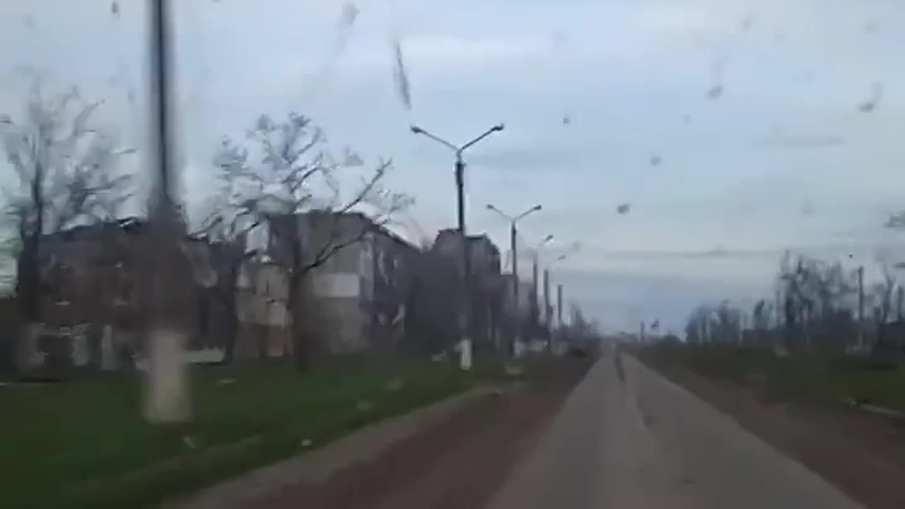 Driving Through Bakhmut