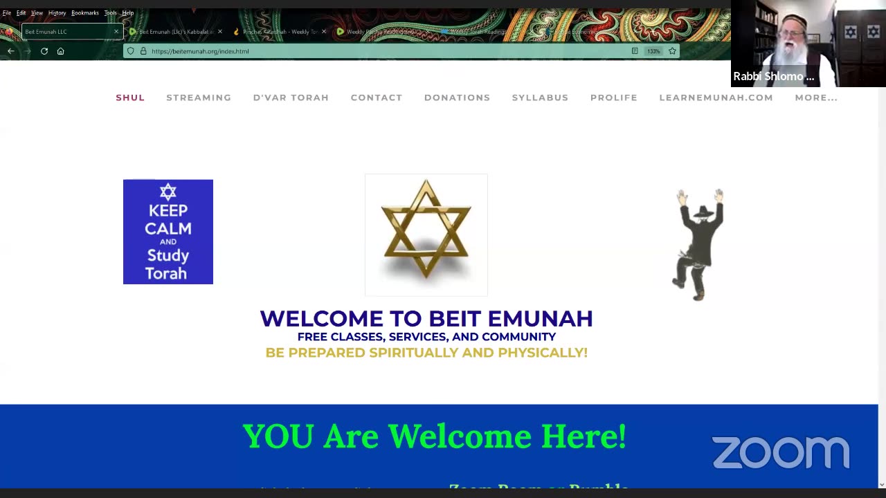 Beit Emunah (Llc)'s Kabbalat and Arbyt Shabbat Service - BeitEmunah.org.