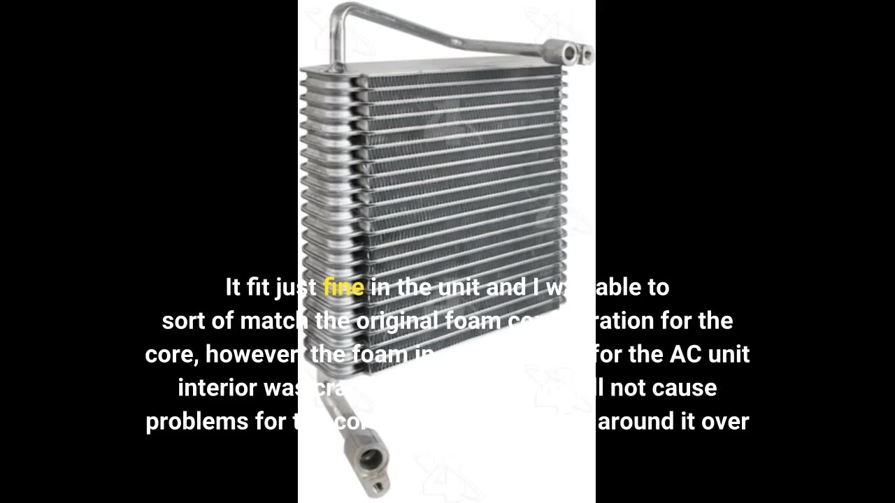 Four Seasons 54166 Evaporator Core