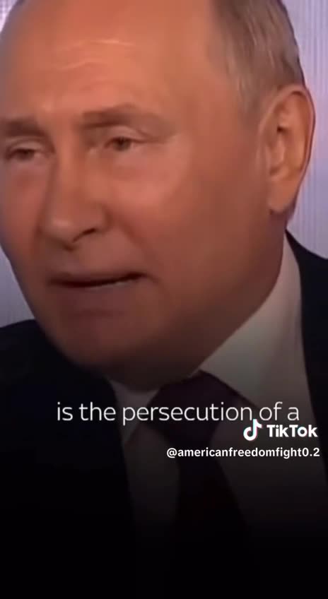 Putin: Everything happening with Trump is the Persecution of a Political rival for Political Reasons