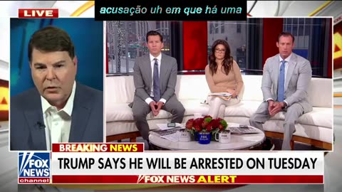 Trump afirma que será preso na terça-feira