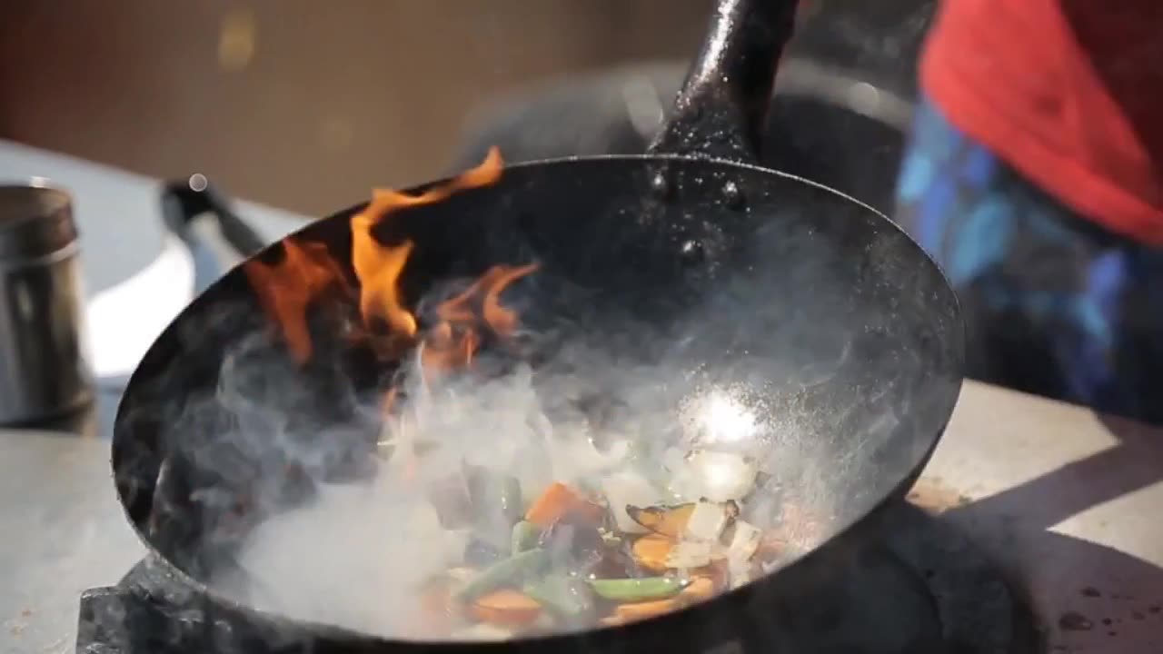 Cooking stock video