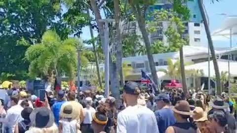 Cairns Freedom Loving Patriots Turned Up In The Thousands Today ❤️❤️❤️