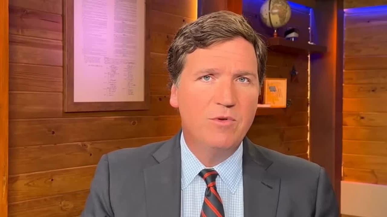 Tucker Carlson video clip from Redacted April 27 2023
