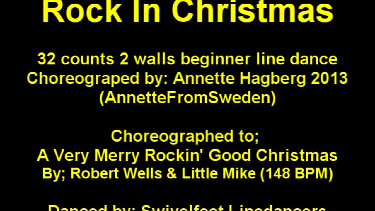 Rock In Christmas Linedance